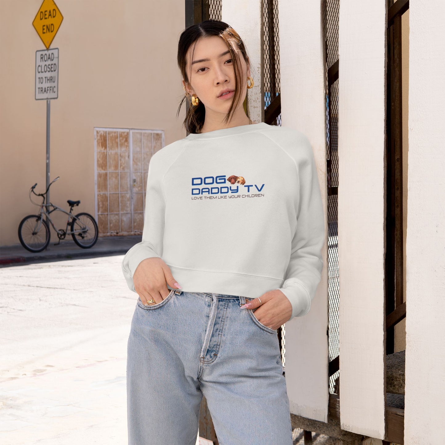 Women's Cropped Fleece Pullover