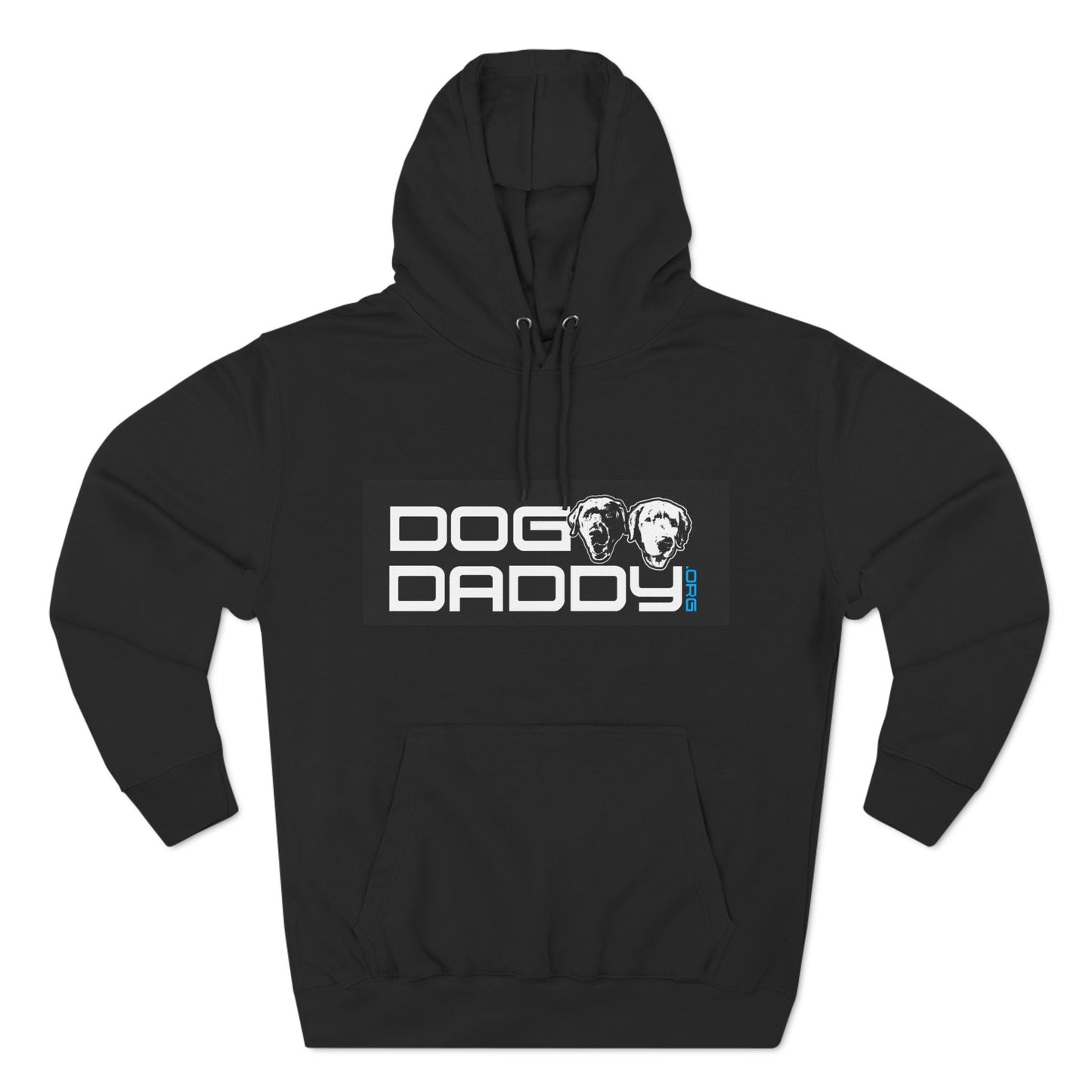 Three-Panel Fleece Hoodie