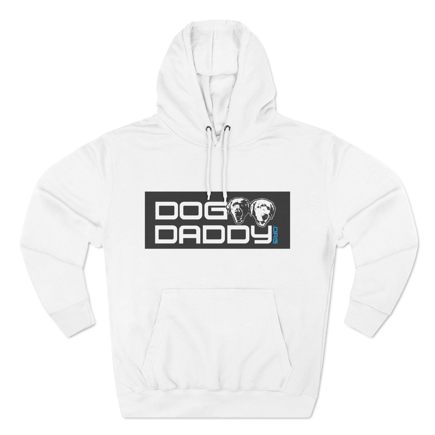 Three-Panel Fleece Hoodie