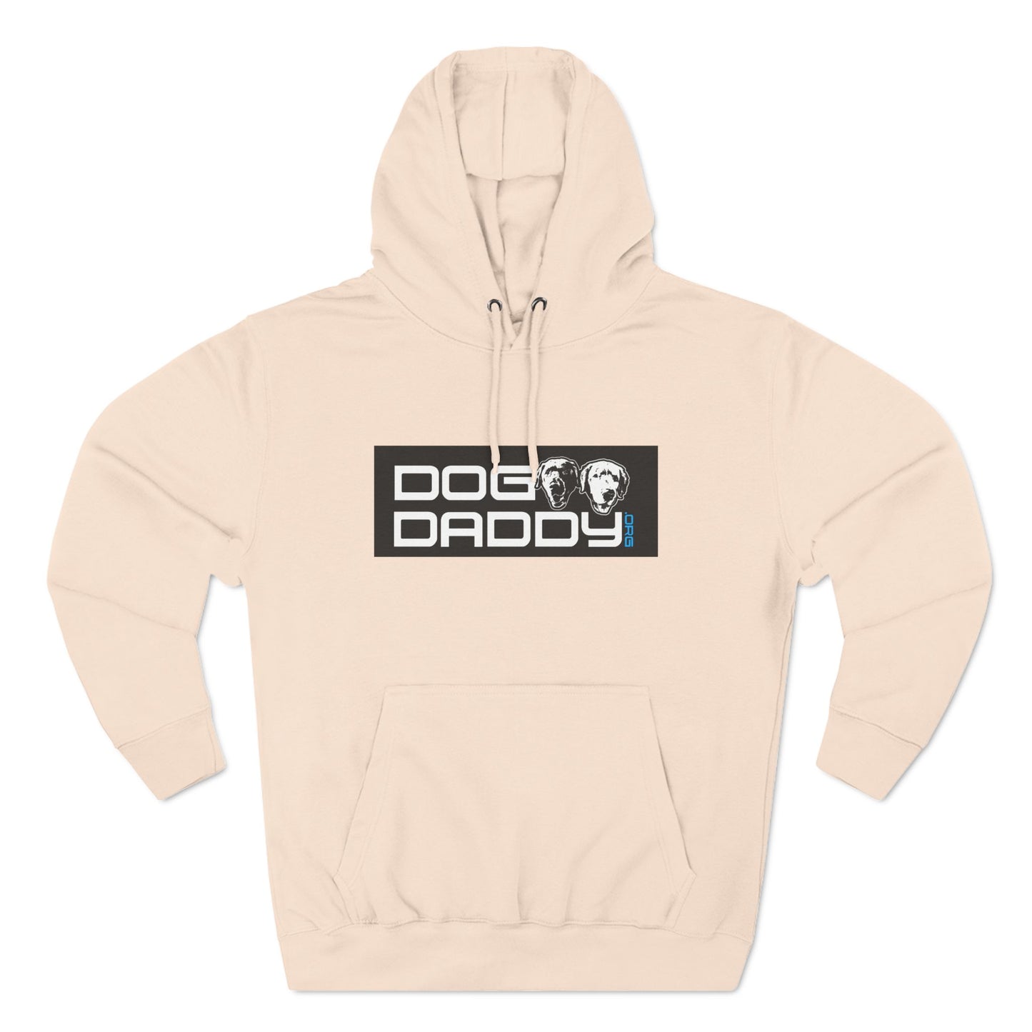 Three-Panel Fleece Hoodie