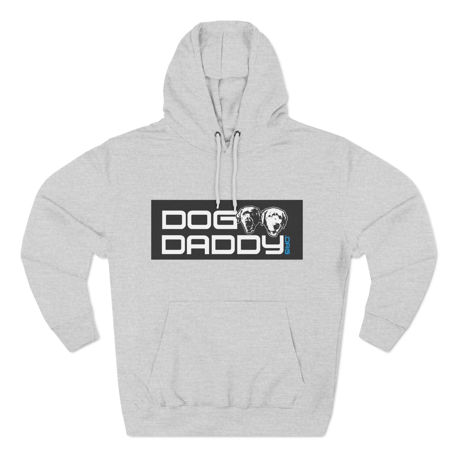 Three-Panel Fleece Hoodie